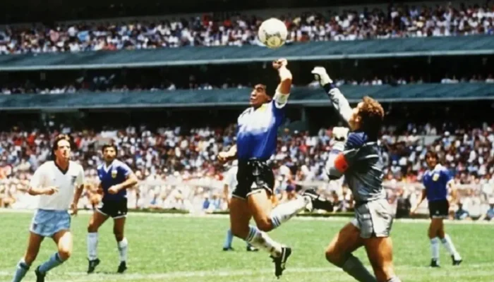 Inglaterra terá revanche contra Argentina 40 anos após gol roubado de Maradona (Foto: Reprodução)