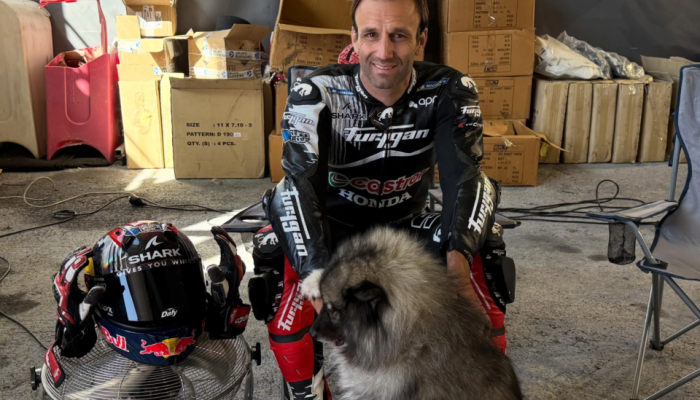 Johann Zarco sofreu acidente no GP da Catalunha, no dia 17 de maio (Foto: @johannzarco e @lcr.team)